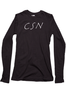 CSN "Initials" Womens Long Sleeve T-Shirt
