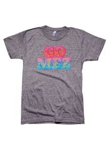 Gomez "Go Mez Paisley Logo" Womens T-Shirt