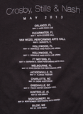 CSN "2013 Tour Photo/Itinerary" Womens T-Shirt