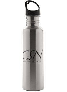 CSN "Logo" Steel Water Bottle
